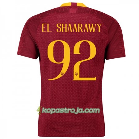 Billiga Fotbollströjor AS Roma El Shaarawy 92 Hemma tröja 2018/19 Kortärmad